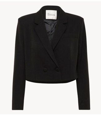 My Essential Wardrobe Blazer MWReece Short Blazer Black