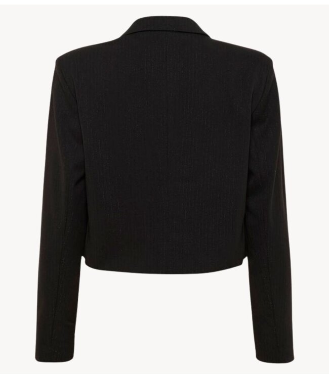 My Essential Wardrobe Blazer MWReece Short Blazer Black