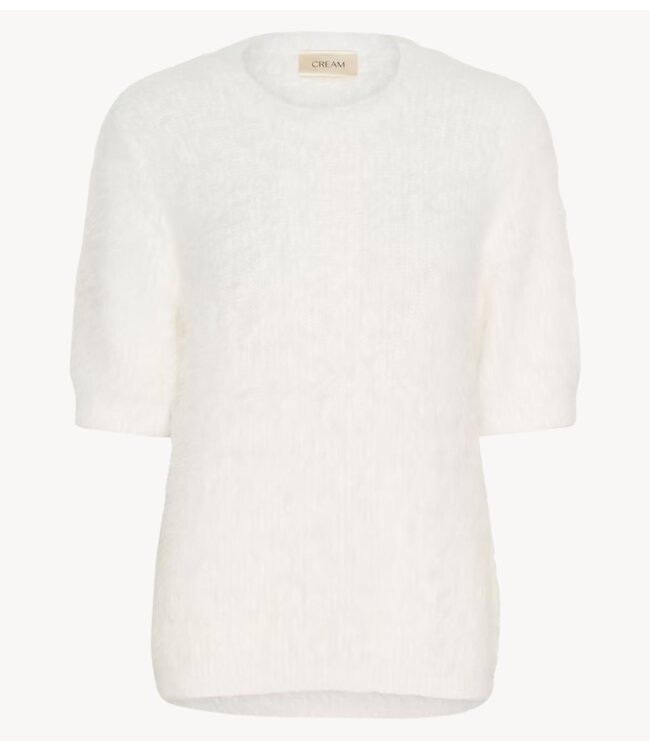 Cream Trui CRLini knit pullover snow white