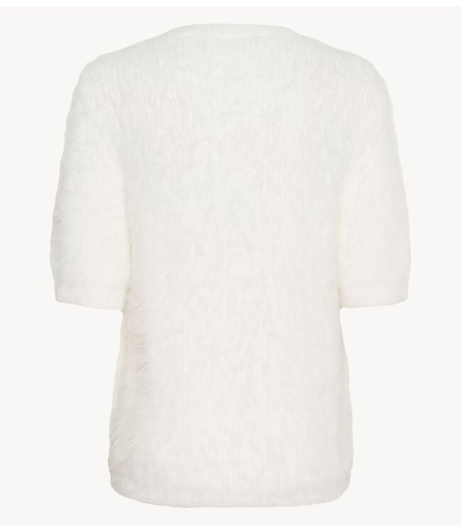 Cream Trui CRLini knit pullover snow white