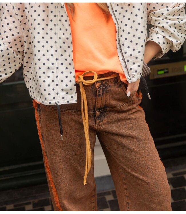 Slingher Riem River Cognac