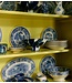 HKLIVING Schaal Ceramic bowl on base, indigo