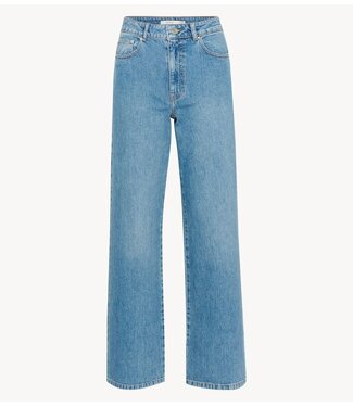 Gestuz Jeans ZolinaGZ HW wide jeans NOOS Washed mid blue