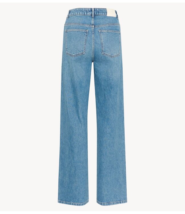 Gestuz Jeans ZolinaGZ HW wide jeans NOOS Washed mid blue