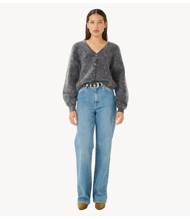 Gestuz Jeans ZolinaGZ HW wide jeans NOOS Washed mid blue