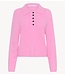 Gestuz Trui GZalpha polo pullover Begonia Mélange