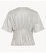 Gestuz T-shirt GZPamila tee LGM / Silver glitter