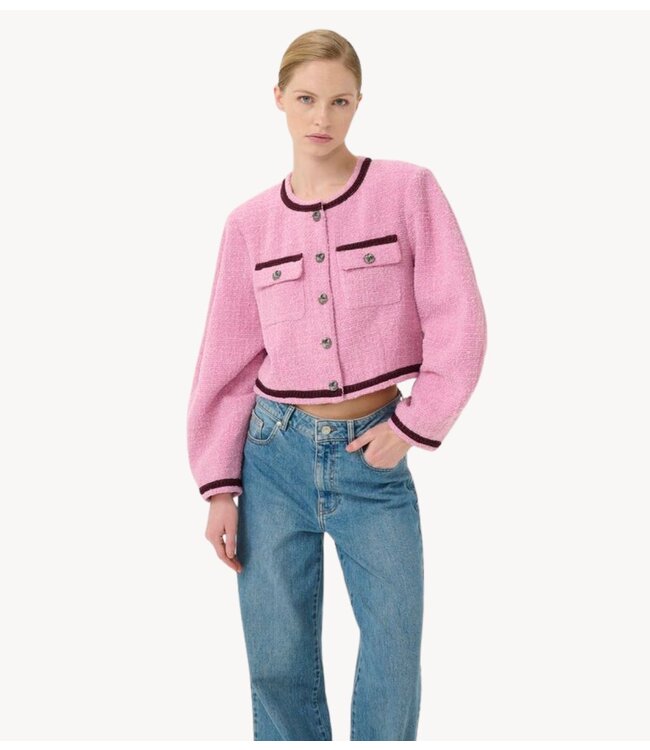 Gestuz Jacket GZsigrun short jacket Lilac Shiffon