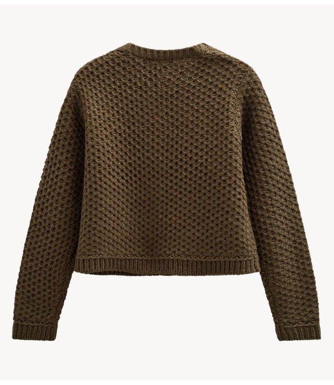 Copenhagen Muse Vest CMCOLETTE-CARDIGAN Dark Olive