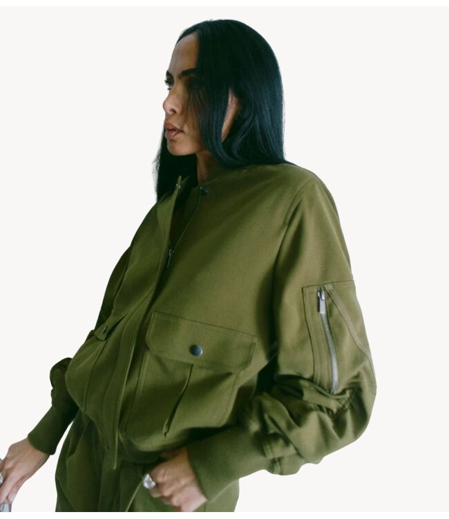 Copenhagen Muse Jacket CMTAILOR-JACKET Dark Olive