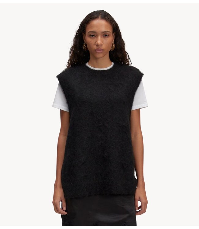 EDITED Vest Thanya Mohair Vest Black