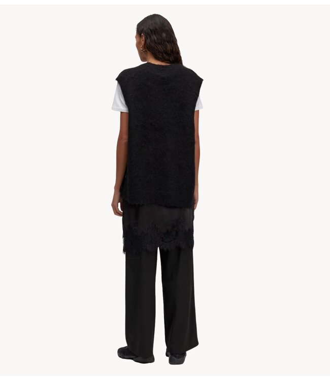 EDITED Vest Thanya Mohair Vest Black