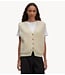 EDITED Vest Yuna Wool Vest Gardenia