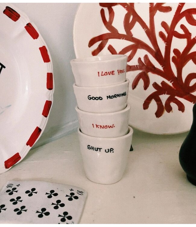 Anna+Nina Mok Good Morning Espresso  Cup White essential