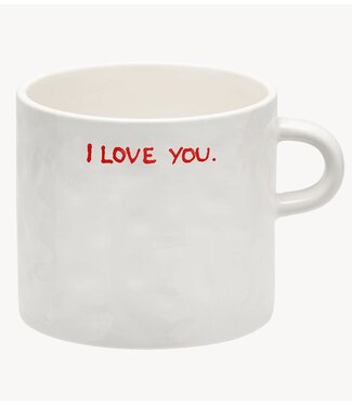 Anna+Nina Mok  I Love You Mug White essential