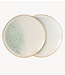 HKLIVING Bord 70s ceramics: side plate mist (set of 2)