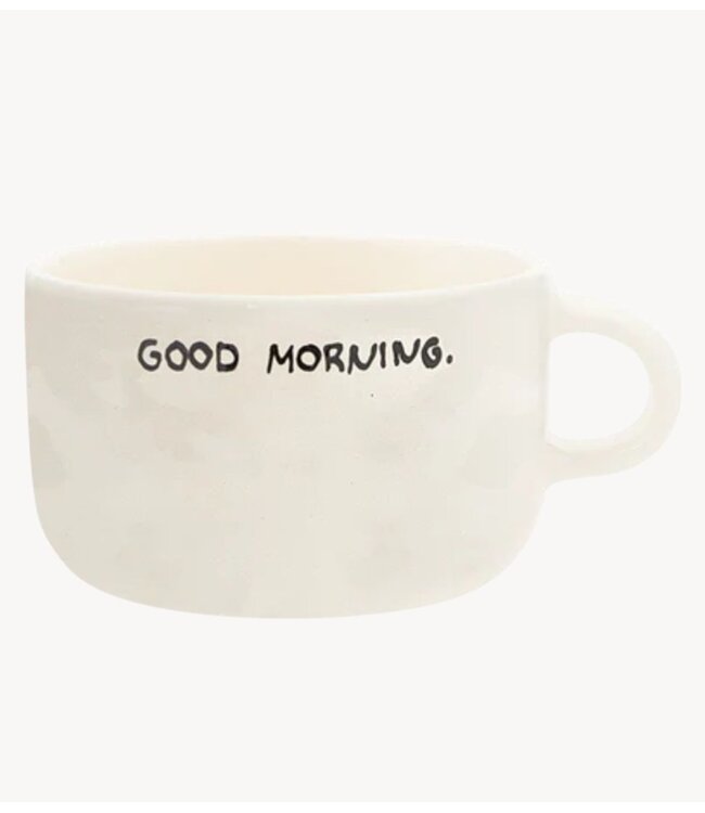 Anna+Nina Mok Good Morning Cappuccino Mug White essential