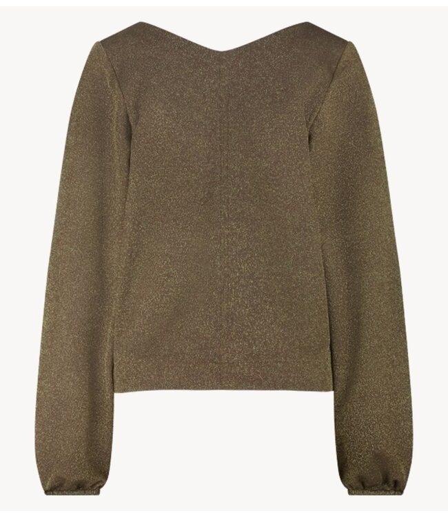 Studio Anneloes Top Claudina sparkle top gold