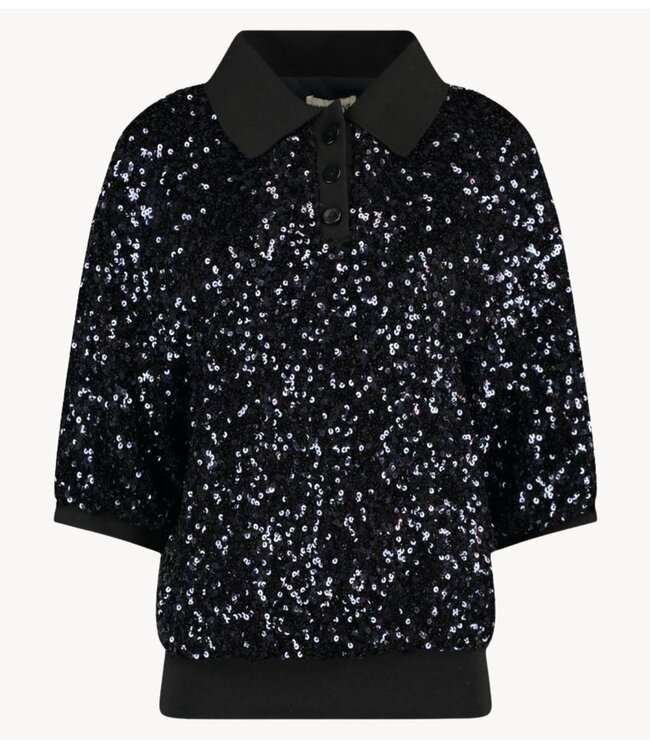 HARPER & YVE Top SANNY-SS Navy Blue