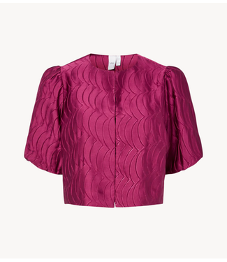 Y.A.S Top YASLIMO 2/4 SHORT TOP boysenberry