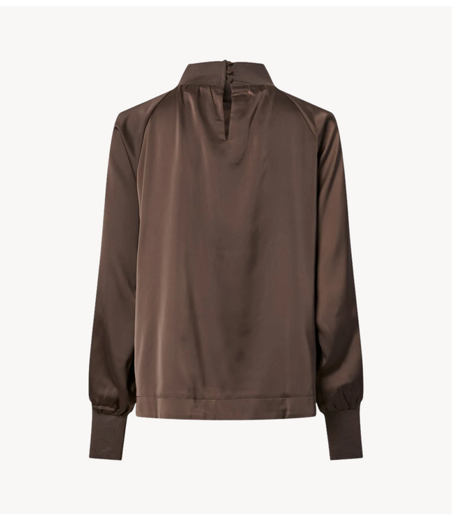 Y.A.S Top YASPELANA LS TOP Chcolate Brown