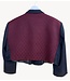 Attire Blazer cropped designer bordeaux gucci