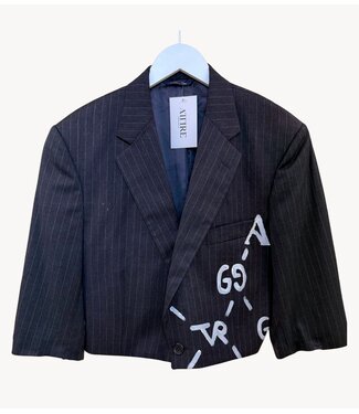 Attire Blazer TVR witte verf grijs