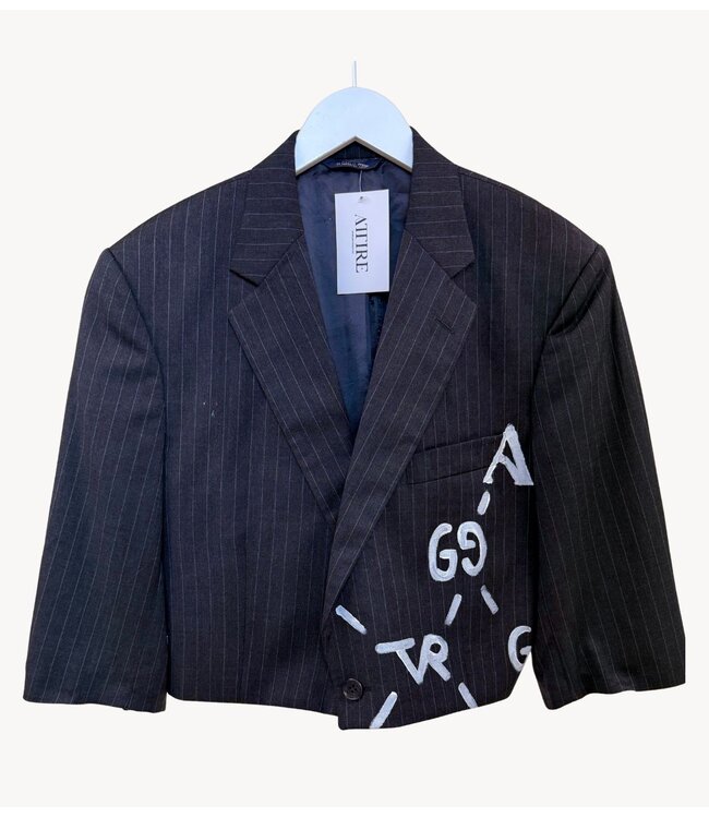 Attire Blazer TVR witte verf grijs