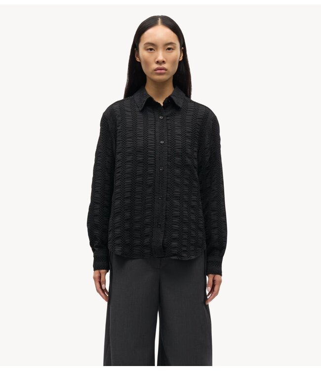 Samsøe Samsøe Blouse SACATAN SHIRT 15815 Black