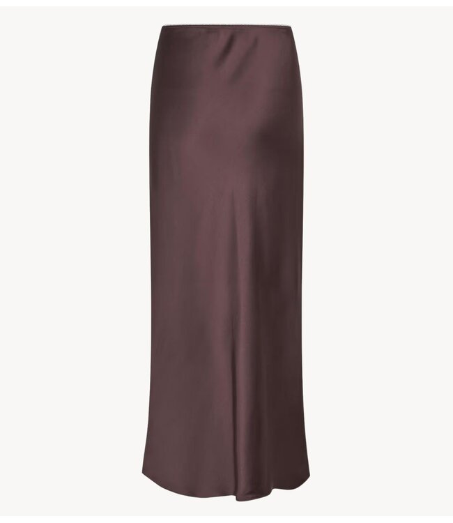 Samsøe Samsøe Rok SAAGNETA LONG SKIRT 12956 Fudge