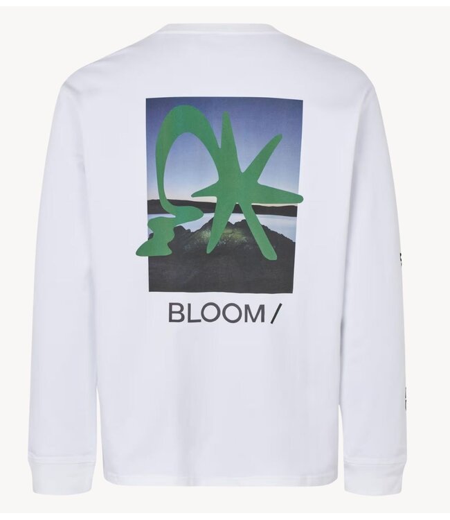 Samsøe Samsøe Top SARAGNAR T-SHIRT LS 11725 White Sunset