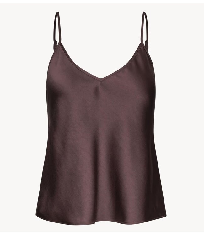 Samsøe Samsøe Top SASHARON X STRAP TOP 12956 Fudge