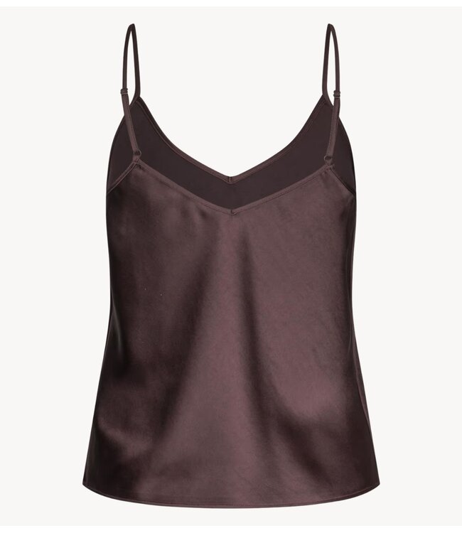 Samsøe Samsøe Top SASHARON X STRAP TOP 12956 Fudge