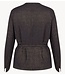 Studio Anneloes Blazer Sanny sparkle waffle blazer black / gold