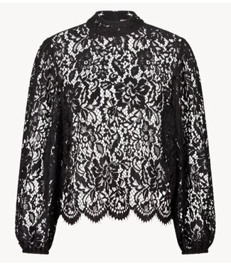 Studio Anneloes Top Veda lace top black