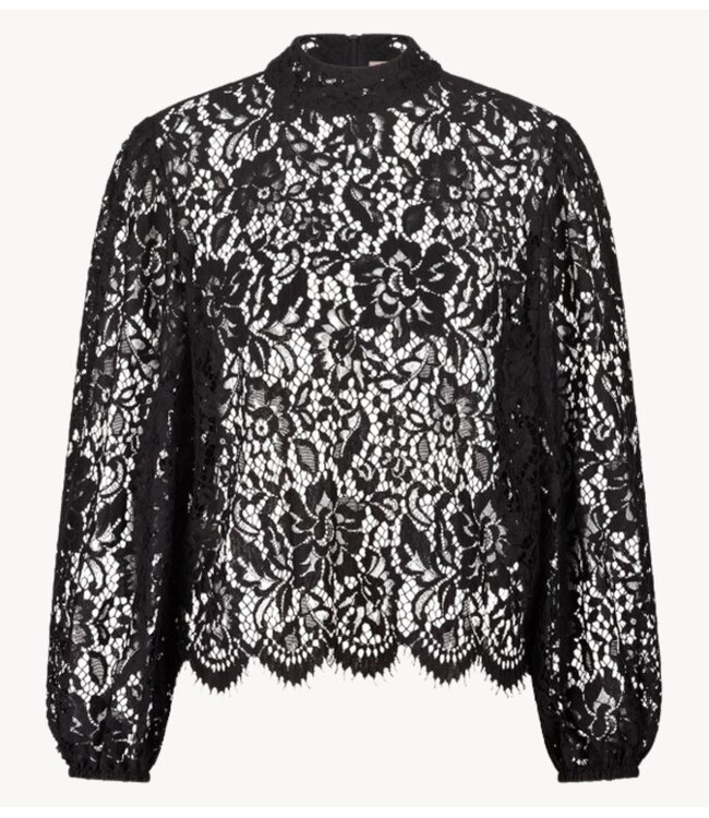 Studio Anneloes Top Veda lace top black