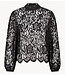 Studio Anneloes Top Veda lace top black