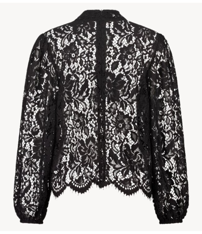 Studio Anneloes Top Veda lace top black