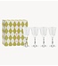 Anna+Nina Glas Starry Eve Wine Glass Set of 4 white