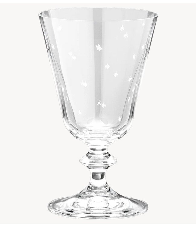 Anna+Nina Glas Starry Eve Short Wine Glass white