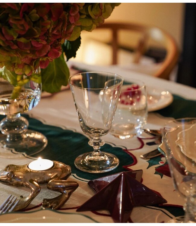 Anna+Nina Glas Starry Eve Short Wine Glass white