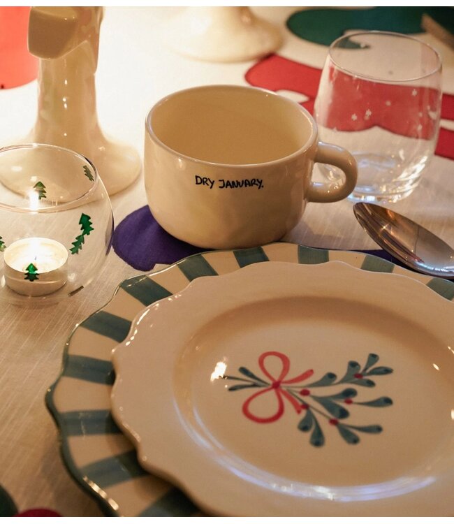 Anna+Nina Mok Dry January Cappuccino Mug black