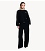 Alix The Label Broek ladies knitted terry pants black