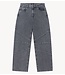 Alix The Label Broek ladies woven cutseam denim pants grey washed denim