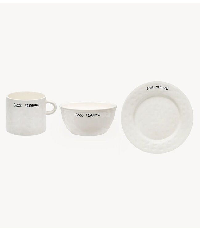 Anna+Nina Servies Good Morning Breakfast Set multicolour