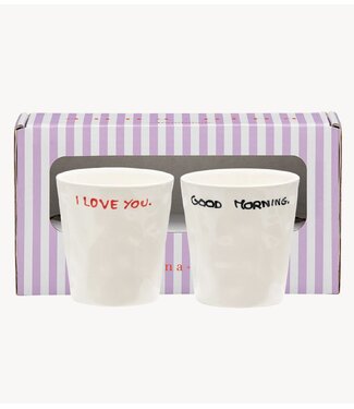 Anna+Nina Mok Perfect Morning Coffee Cup Set of 2 multicolour