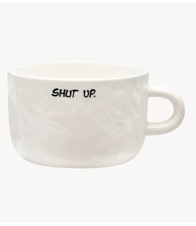 Anna+Nina Mok Shut Up Cappuccino Mug multicolour
