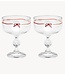 Anna+Nina Glas Bistro Cocktail Glass Set of 2 white