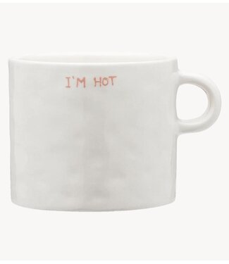 Anna+Nina Mok I'm Hot Mug white