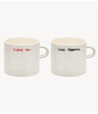 Anna+Nina Mokken Perfect Morning Tea Mugs - Set of 2